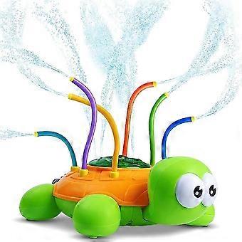 Hinterhof-Spinning-Schildkröten-Sprinkler-Spielzeug mit Wackelrohren - Planschspaß für Sommertage
