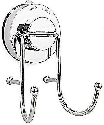 Bathroom Kitchen Household Non-punch Suction Cup Type Double Hook Hook
