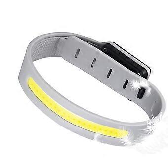Brazalete LED Luz de circulación nocturna Hebilla ajustable Brazaletes reflectantes recargables Banda luminosa de alta visibilidad Deportes al aire libre Accesorios de ciclismo KA