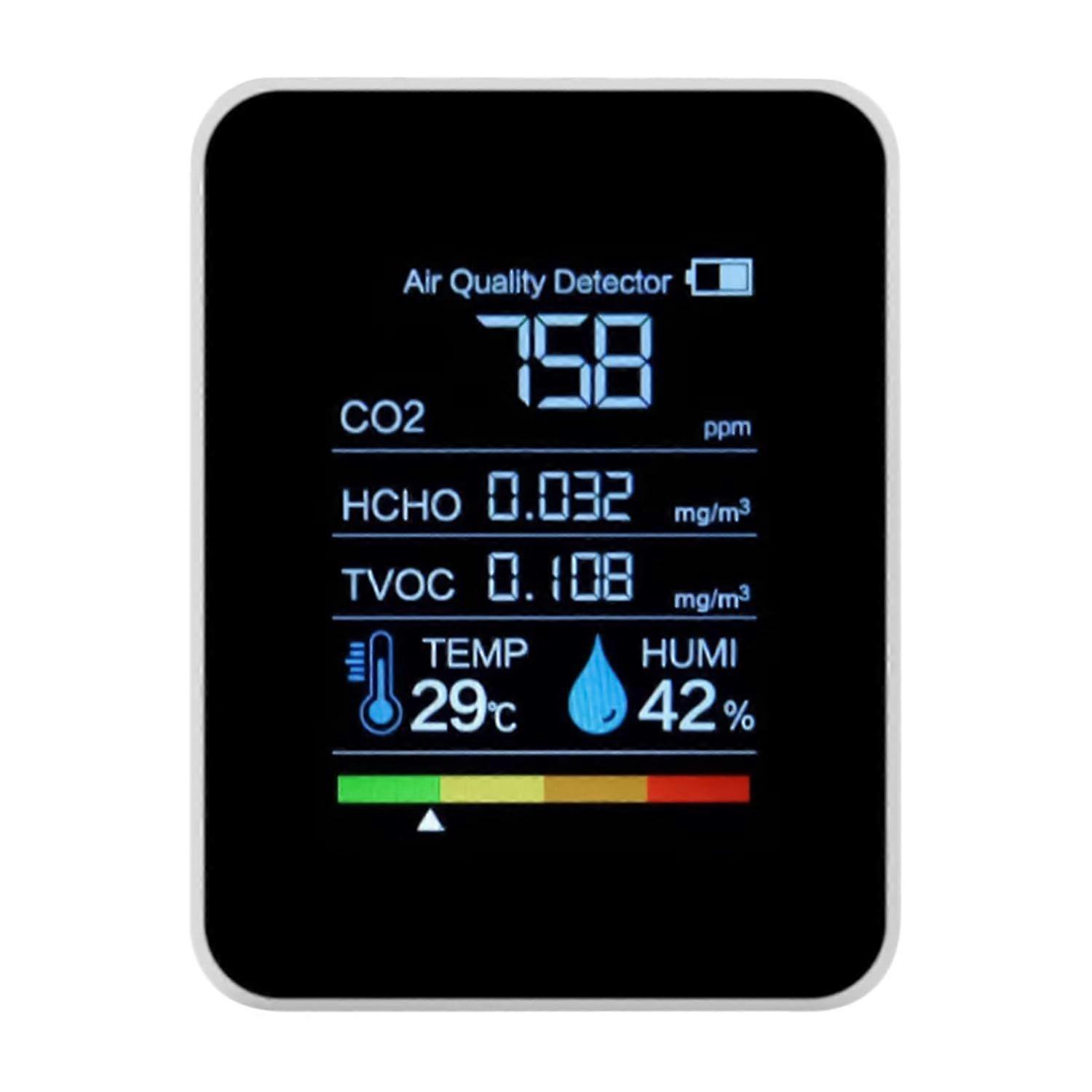 Environmental Sensor  Compact Air Purity Detector, Accurate Real-Time Display