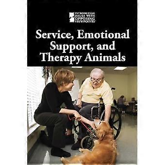 Animales de servicio, apoyo emocional y terapia