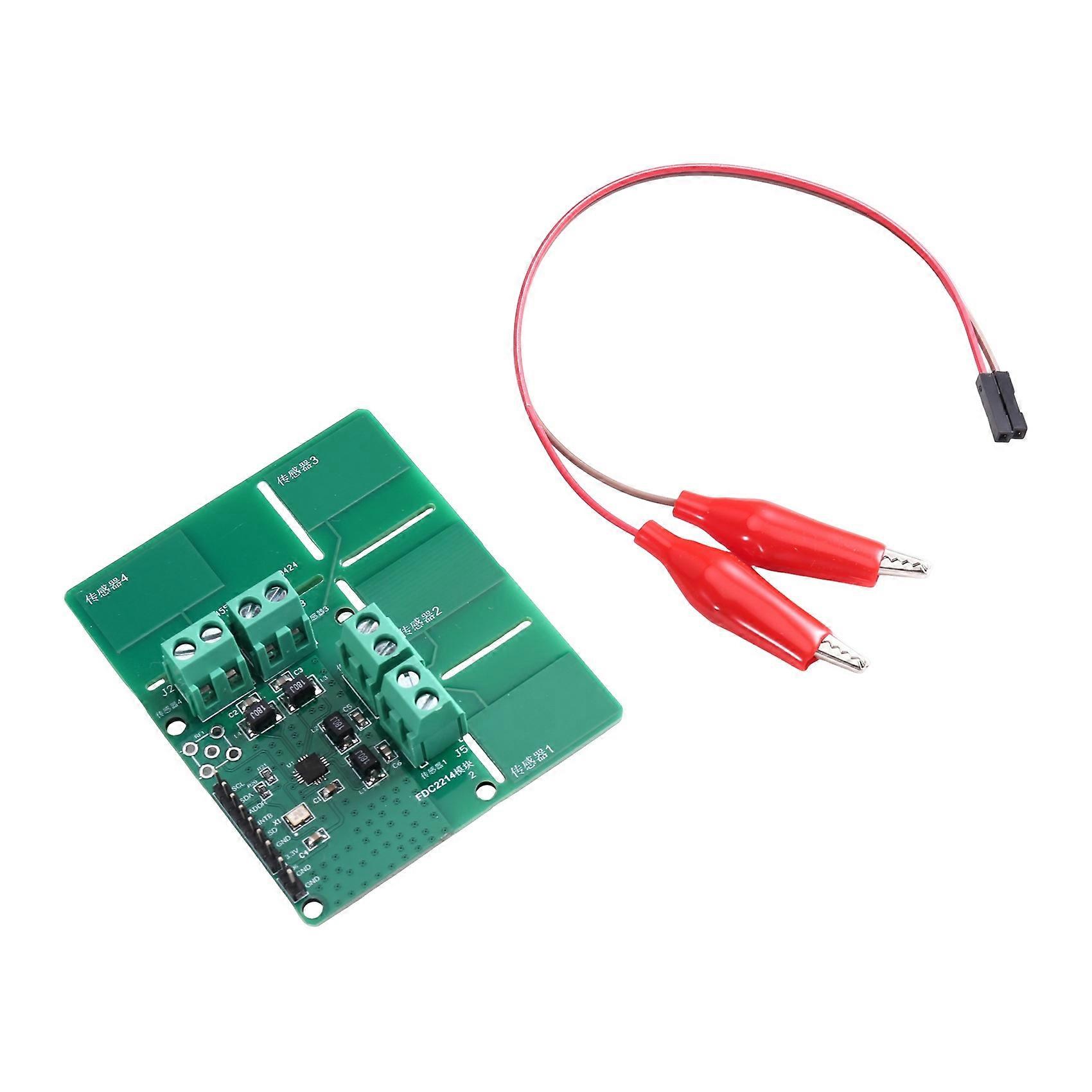 1PCS FDC2214 Capacitance Sensor Module 4-Channel Gesture Recognition Expansion Module