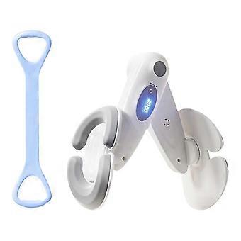 Inner Thigh Exerciser with Counter, 360-Degree Rotatable Pelvic Floor Trainer for Postpartum Women, ABS+TPE Leg Fitness Equipment for Home Gym -New 8-