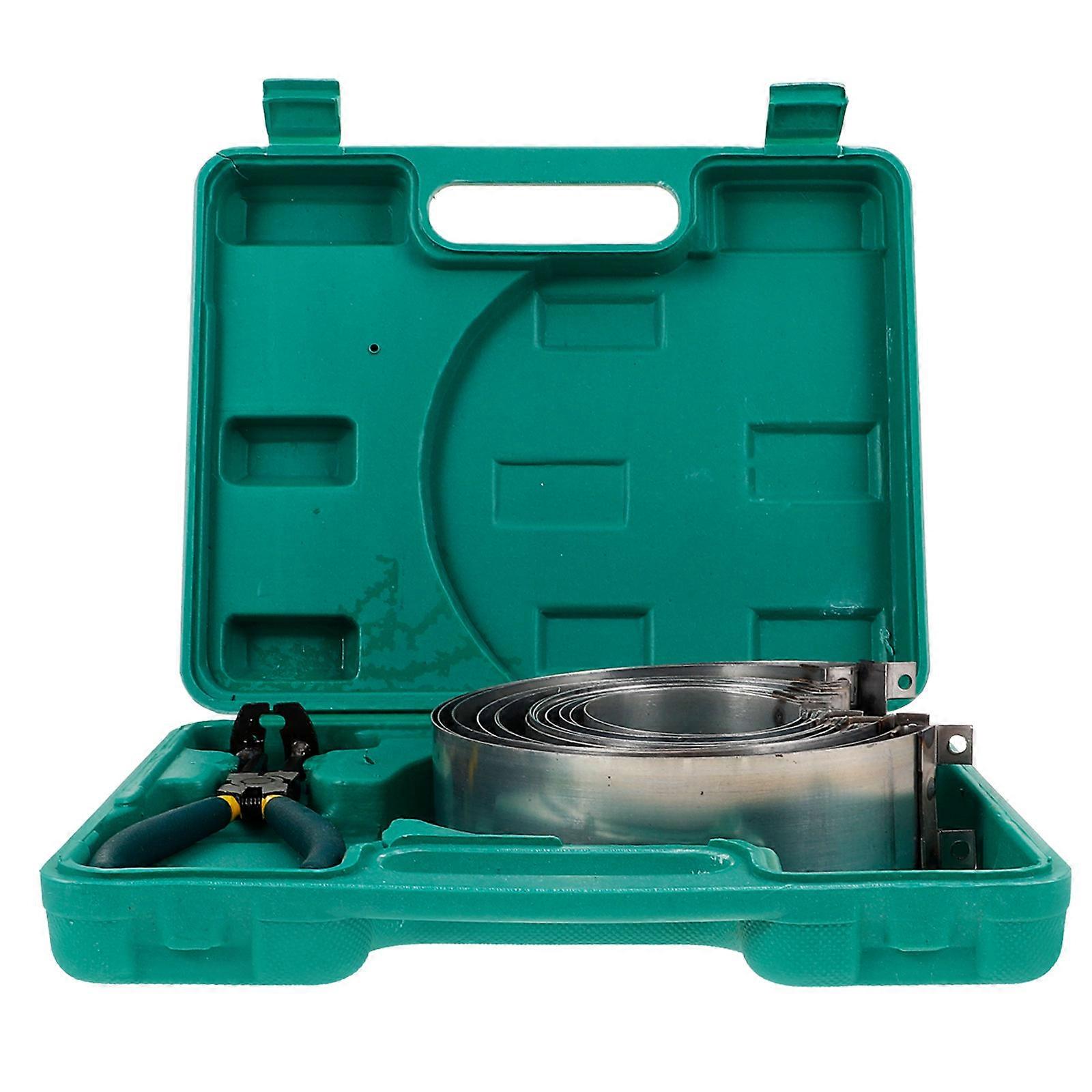 Engine Piston Ring Installation Kit Piston Ring Compressor And Plier Set Car Engine 1Set