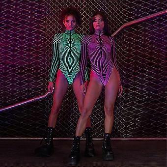 Uv Reactive Neon Bodysuit - Ideal For Halloween & Christmas Parties