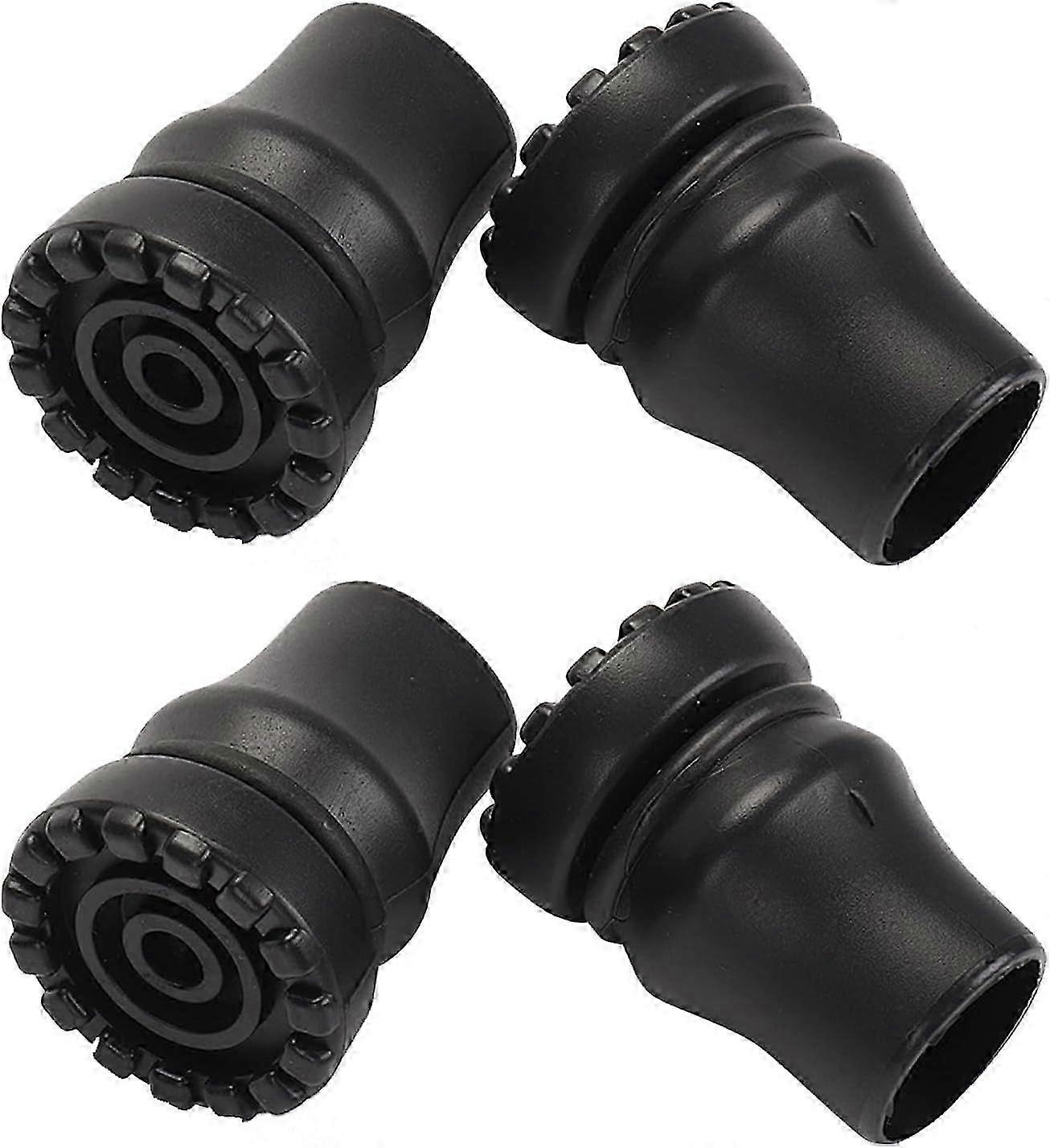 Non-Slip Rubber Cane Tips 4 Pack