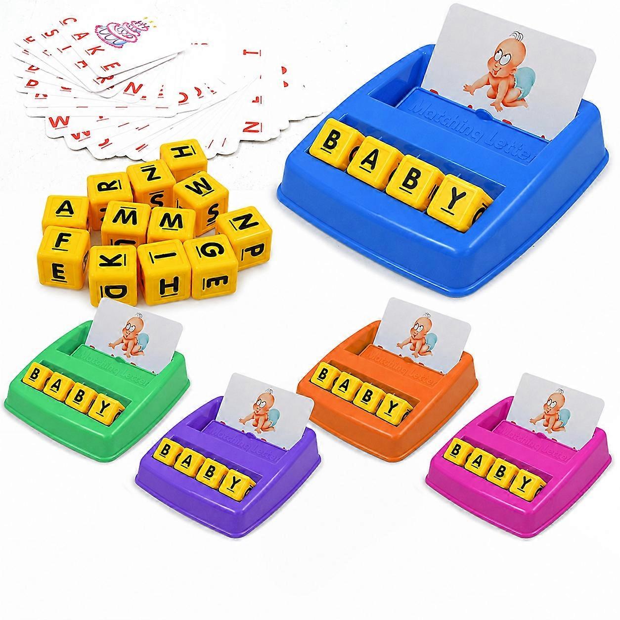 Matching Letter Game Educational Learning Toy