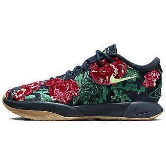 Nike Lebron 21 Cushioning Slip Resistant Abrasion Resistant Low top Basketball Shoes Men's Blue Green Red FV7275-400