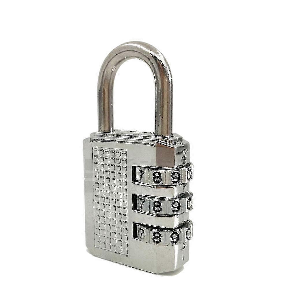 Zinc Alloy 4-Digit Combo Padlock 2pk