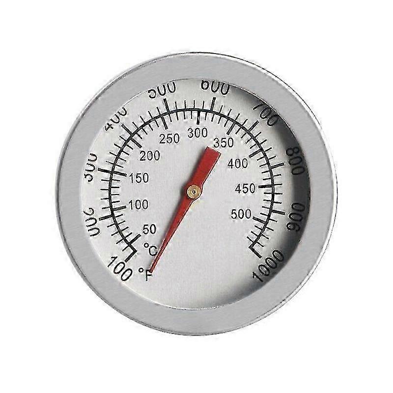 Robust Steel BBQ Thermometer with Dual Scale