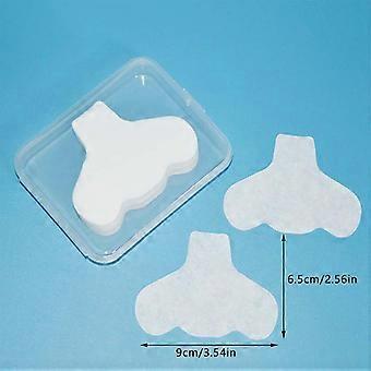 100/200 Stück Einweg-Nasenpads aus Watte, DIY-Nasenmaskenstreifen, Hautpflege-Papierbögen, Kosmetik-Watte, Mitesser-Nasenaufkleber