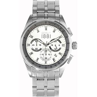 Cerruti veliero reloj para Hombre Analógico de Cuarzo con brazalete de Acero inoxidable CRA089A211G