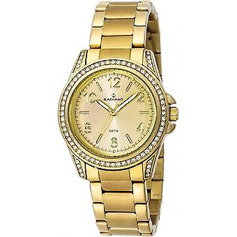 Radiant new wish Quartz Analog Woman Watch with RA230205 Gold Plated Stainless Steel Bracelet