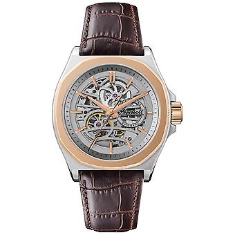 Orville Automatische Analoge Herenhorloge met Cowskin Armband I09301