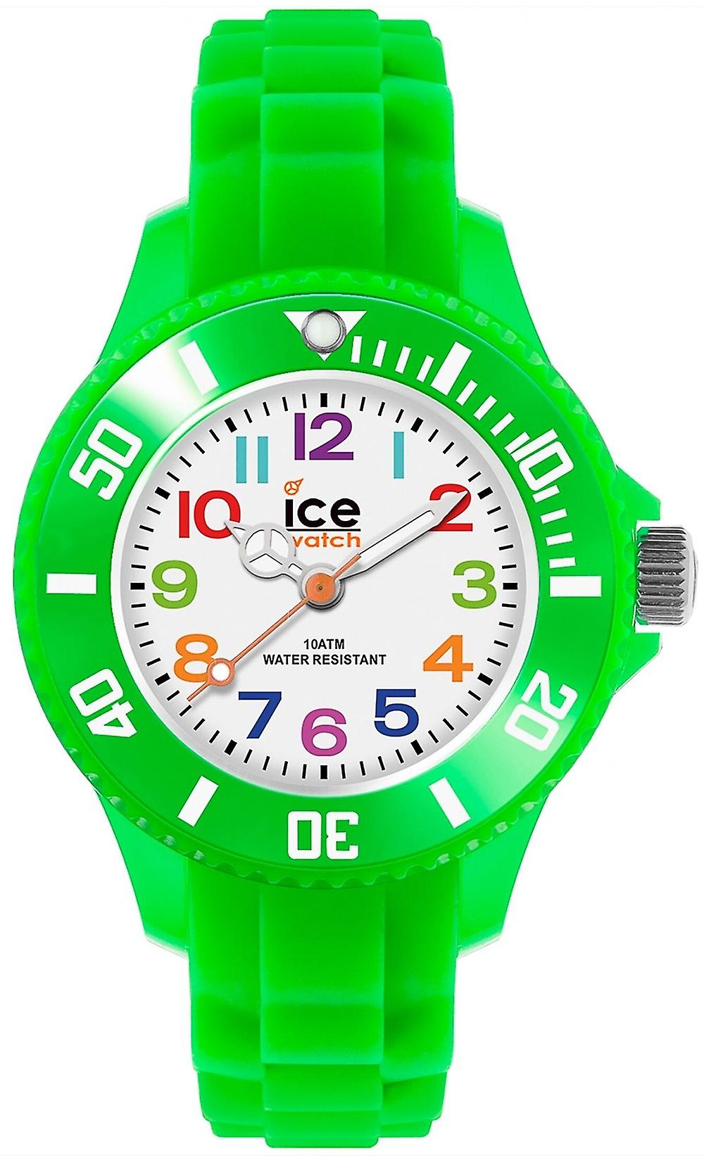 Ice-mini Quartz Analog Child Watch with Silicone MN Bracelet. Gn. M.S.12