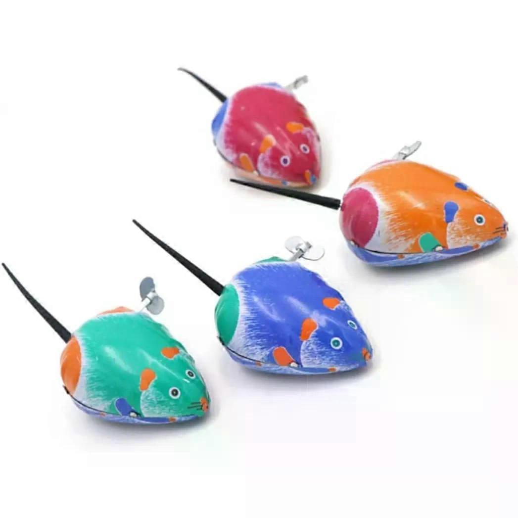Iron Wind up Mouse for Walking Clockwork Animal