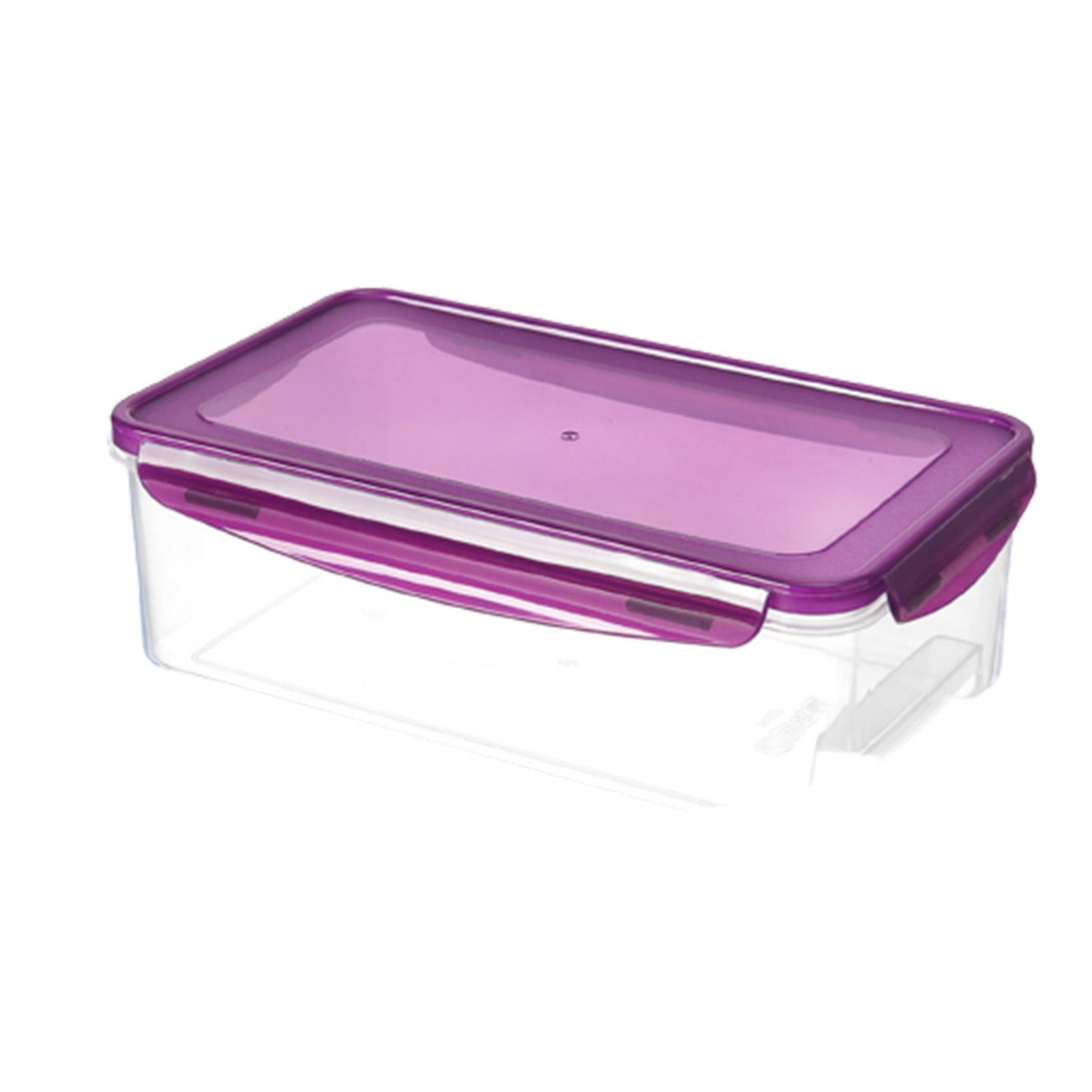 Stackable Plastic Storage Box Durable Food Storage Container For Food Storage Organization