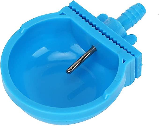 Rabbit Drinkers, 1 Sets of Plastic Stainless Steel Rabbit Feeding Bowls, Nipple Drinking Cup, Water Bowl for Rabbit and Rodents