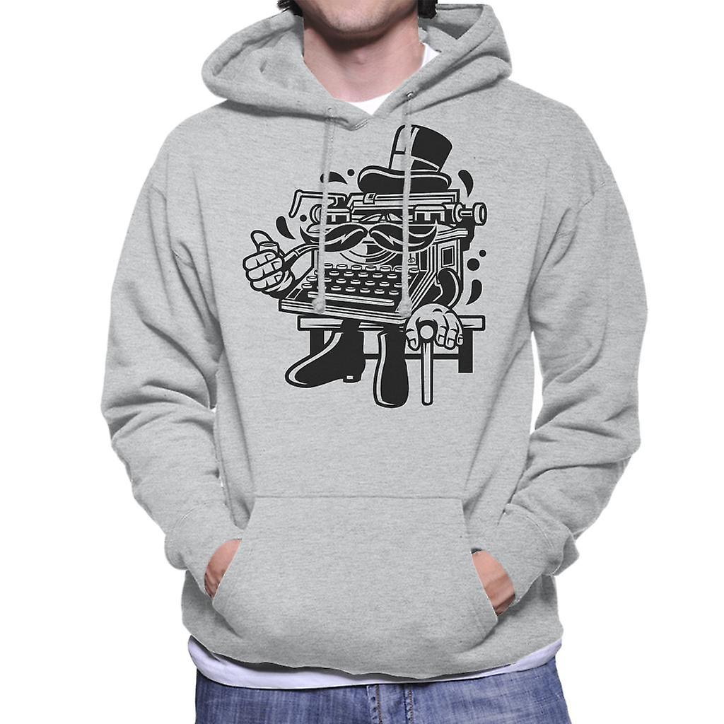 Gentleman skrivemaskin Hettegenser