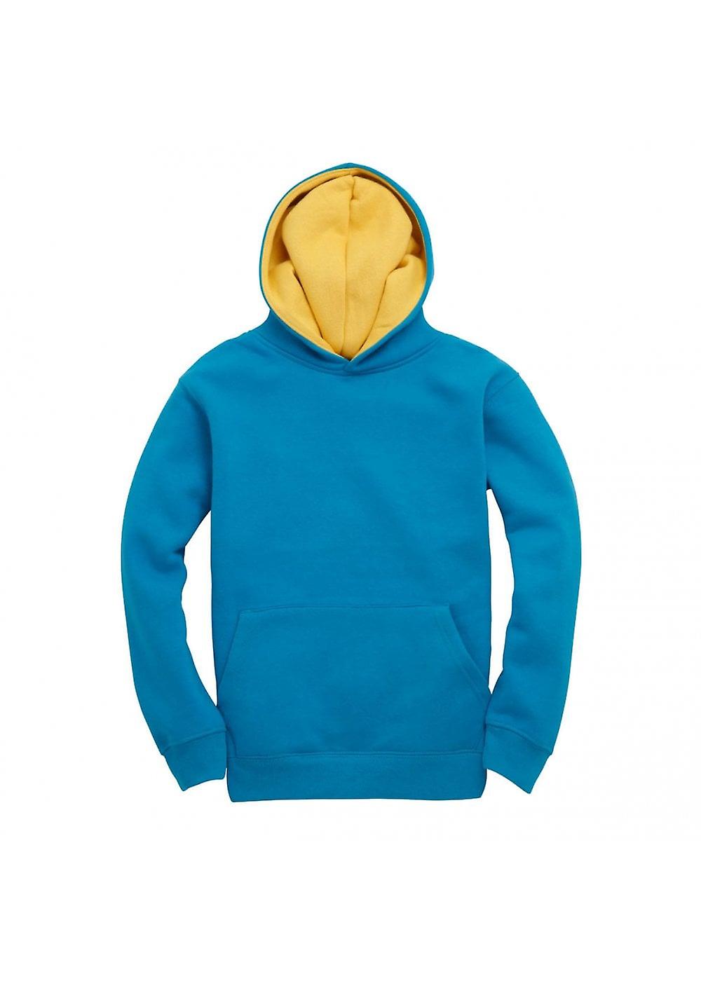 Kids Cottonridge Premium Kids Contrast Hoodie W73K