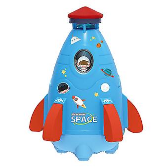 SUJI Rocket Spielzeug, Garten Sprinkler Spielzeug, Rocket Sprinkler Sommer Spielzeug | Wasserdruckregelung Flughöhe (blau)