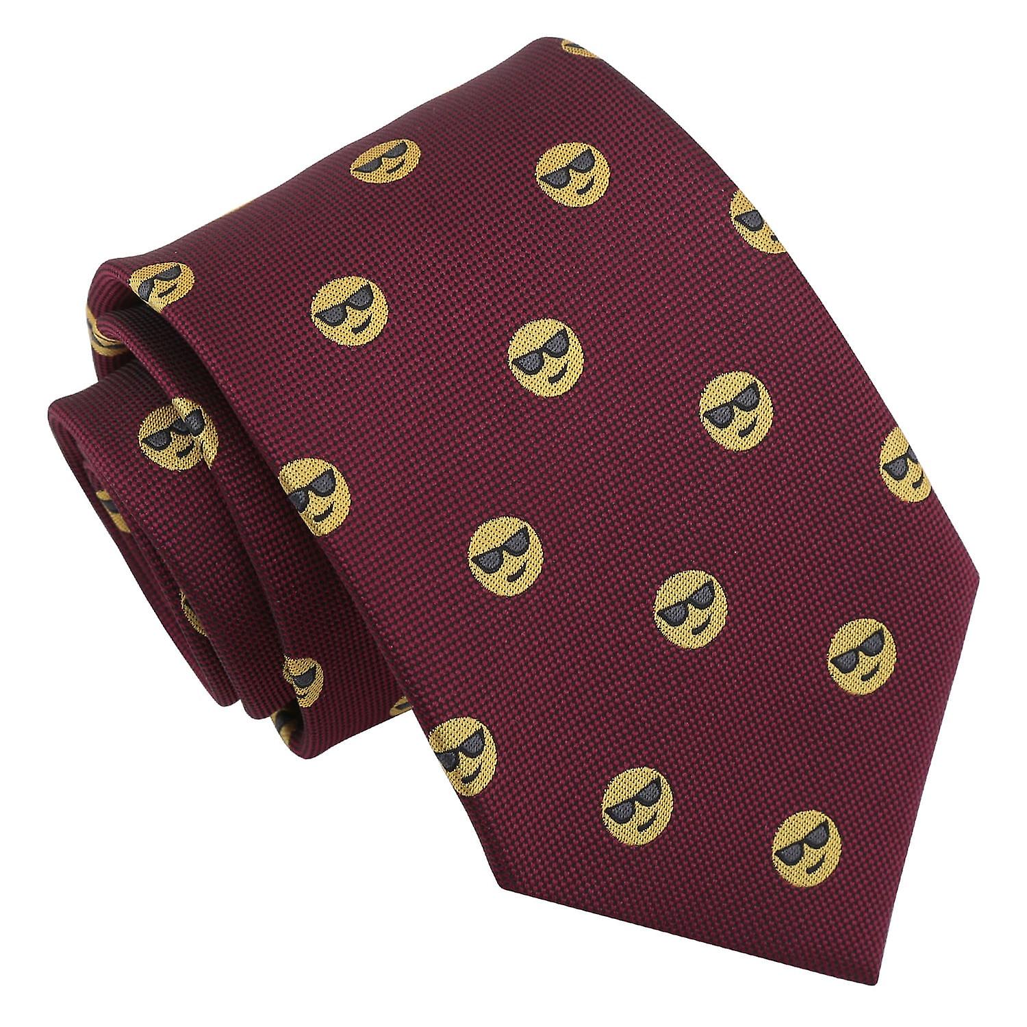Vinröd Cool Emoji Slips