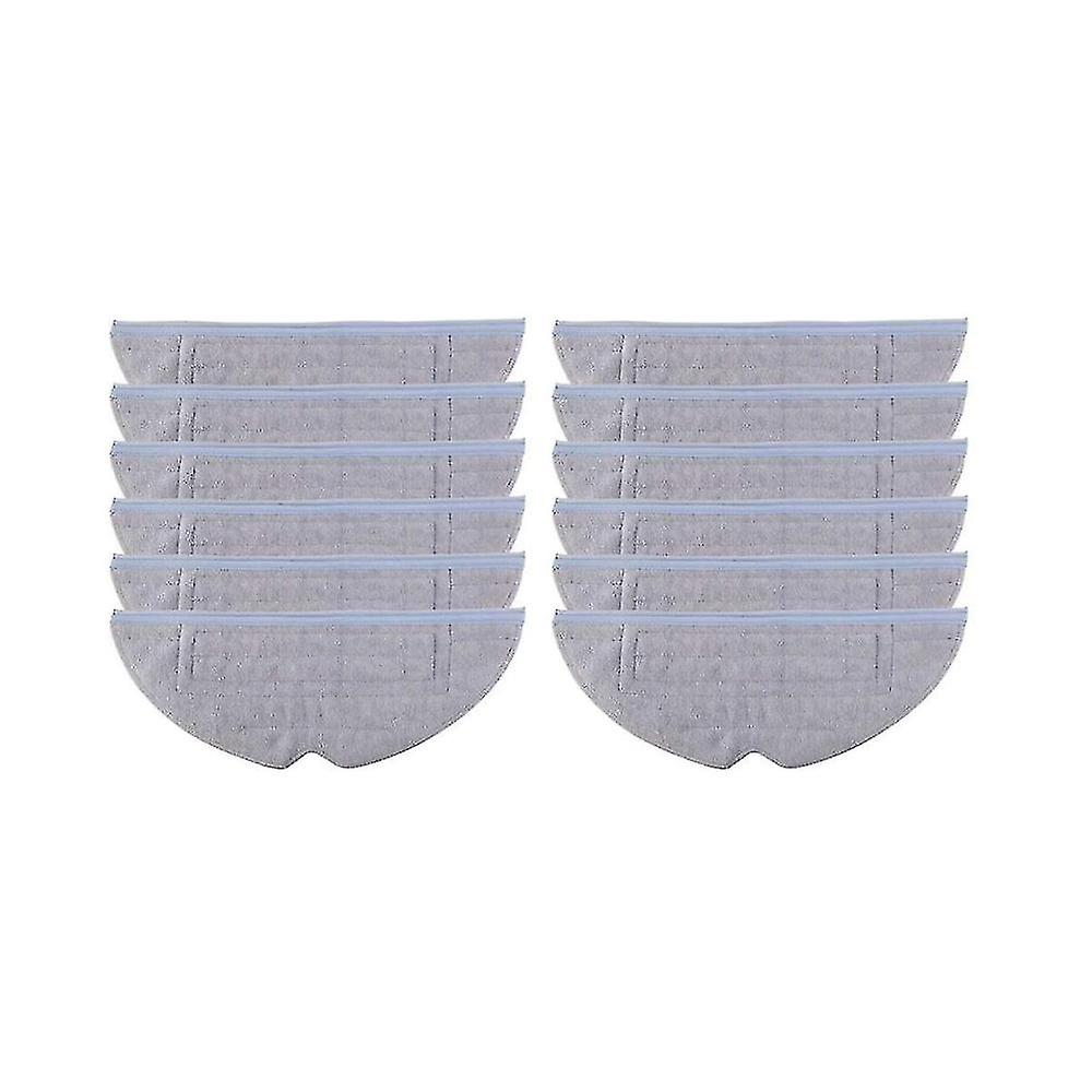 Pack Of 12 Replacement Wipes For S7 S7 Plus Microfibre Cloths For T7 And T7 Plus Cleaning Cloths