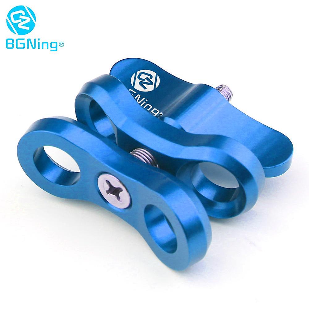 Cnc Tripod Butterfly Clip Clamp 2 3 Open Hole Diving Light Bracket Connector Ball Head Mount Adapter For Gopro Sports Slr Camera