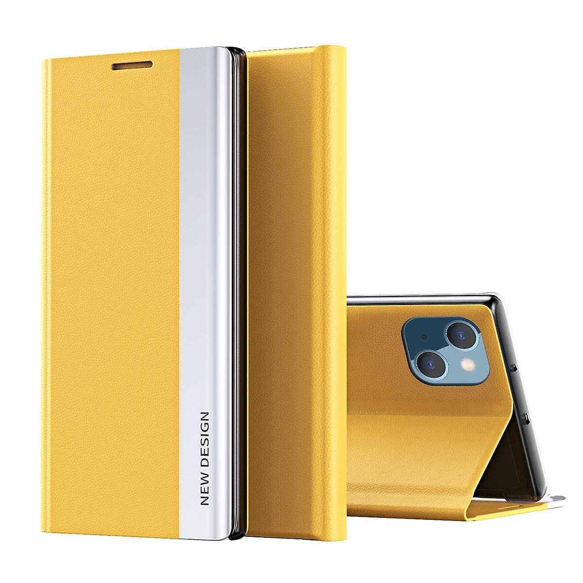 Side Electroplated Leather Case For iPhone 15