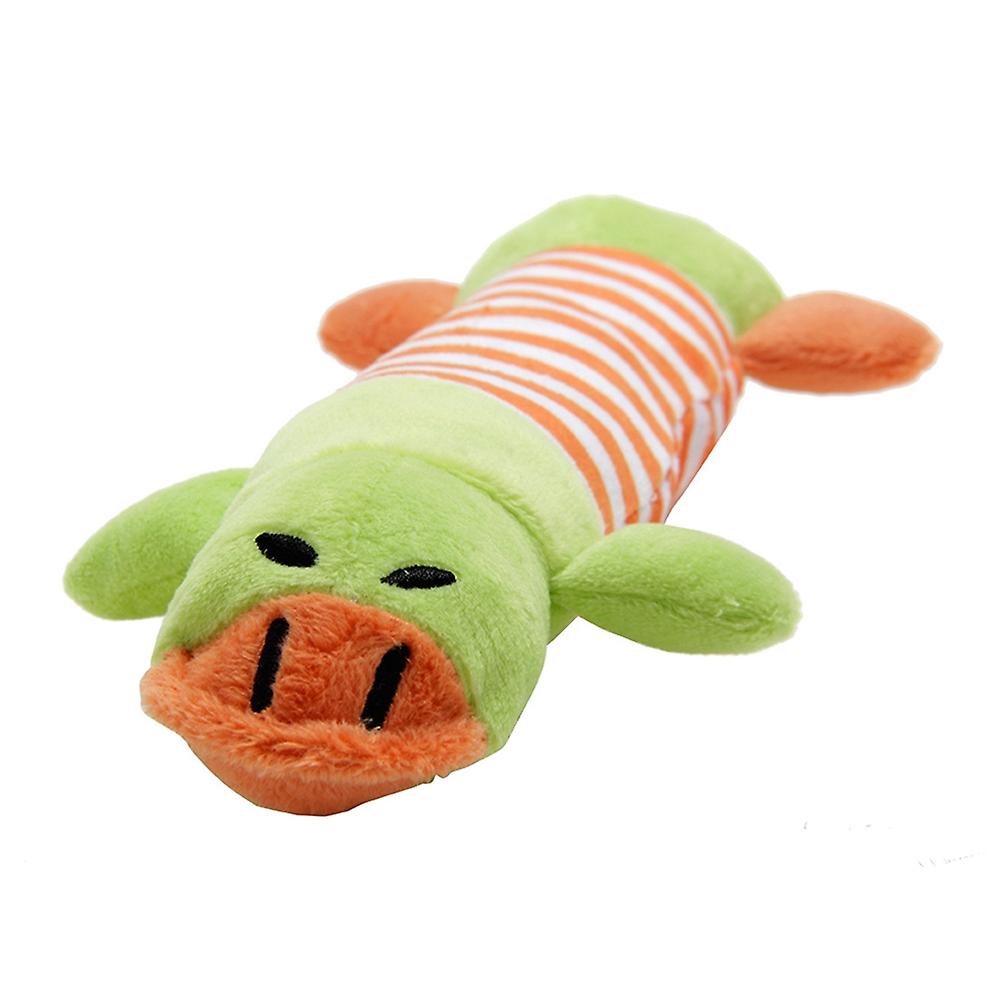 3 x Pet Dog Cats Cute Duck Plush Doll Interactive Molar Chew Bite-resistant Toy