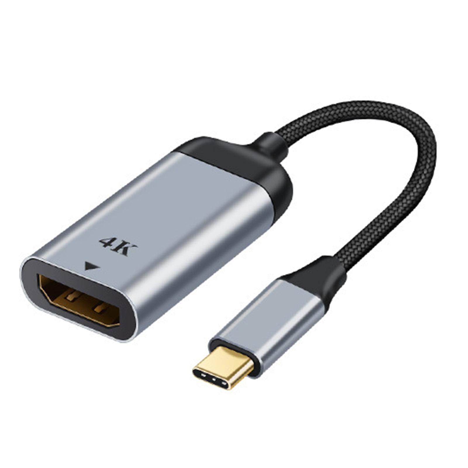 4K HD-compatible Stable Output Video Converter Type-C to HDMI-compatible Display Video Converter Adapter Cell Phone Accessories