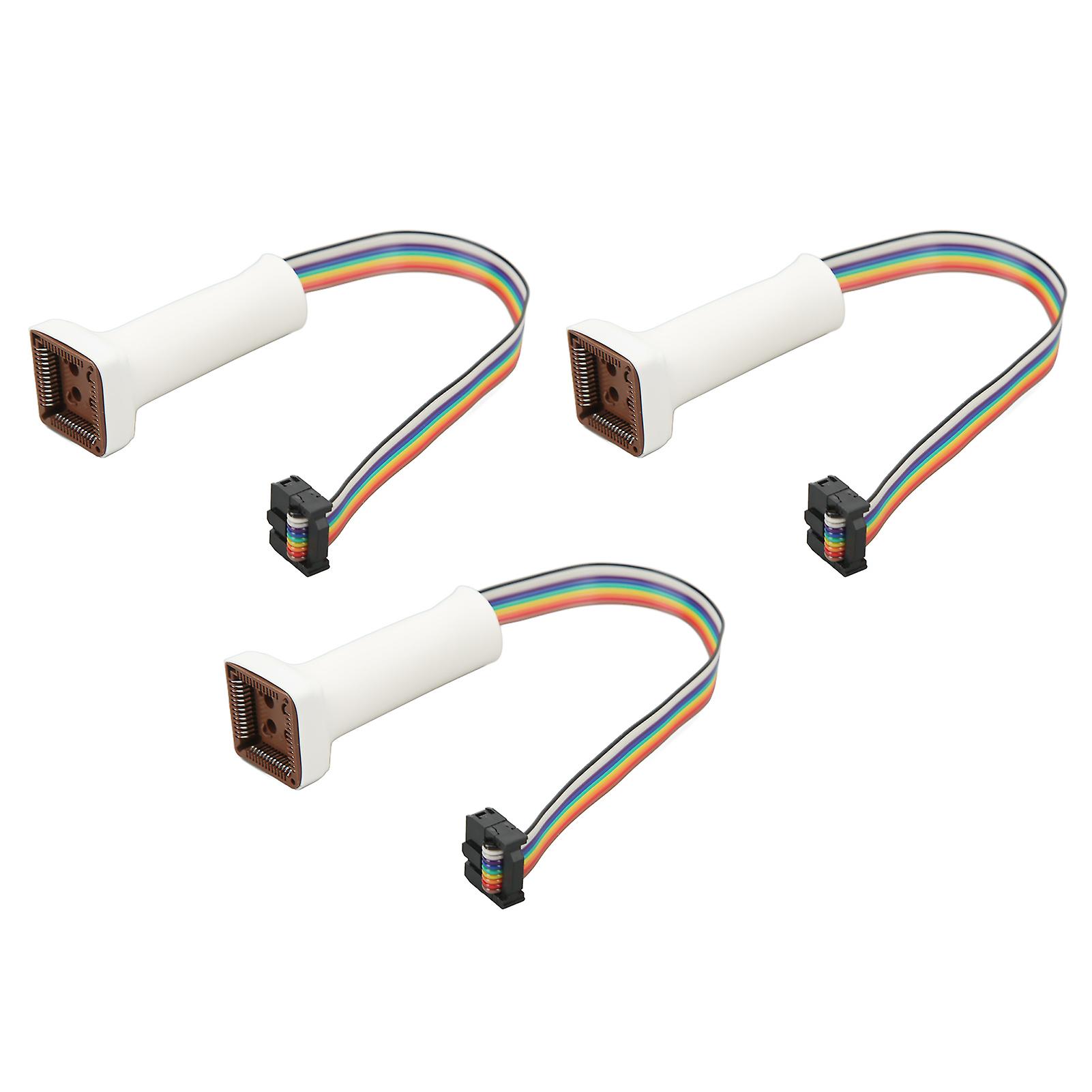 3 Pcs Car Key Coding Tool Cables OBD2 Key Programmer Code Reader Adapter Cables for EWS AK90 