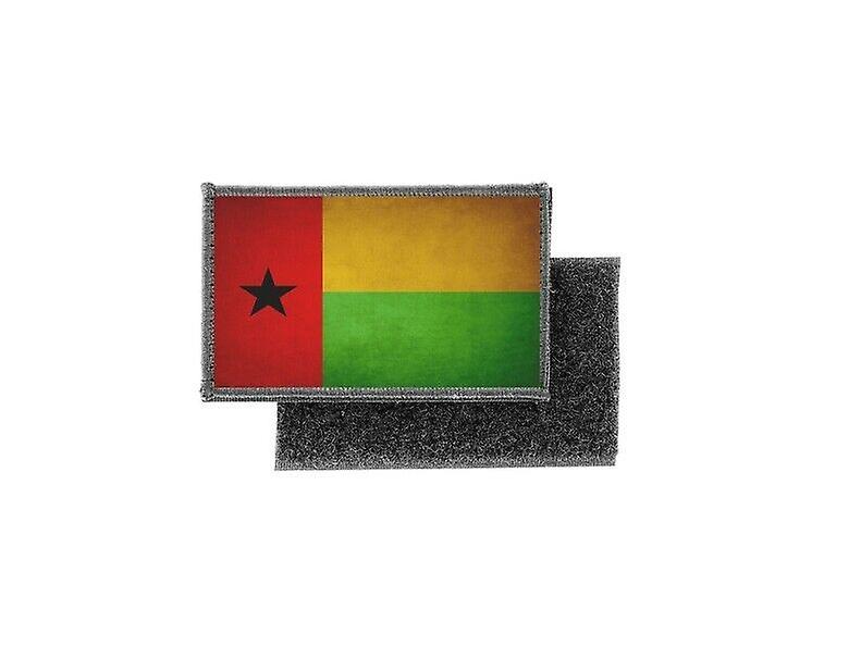 Patch ecusson prints vintage badge flag guinee bissau