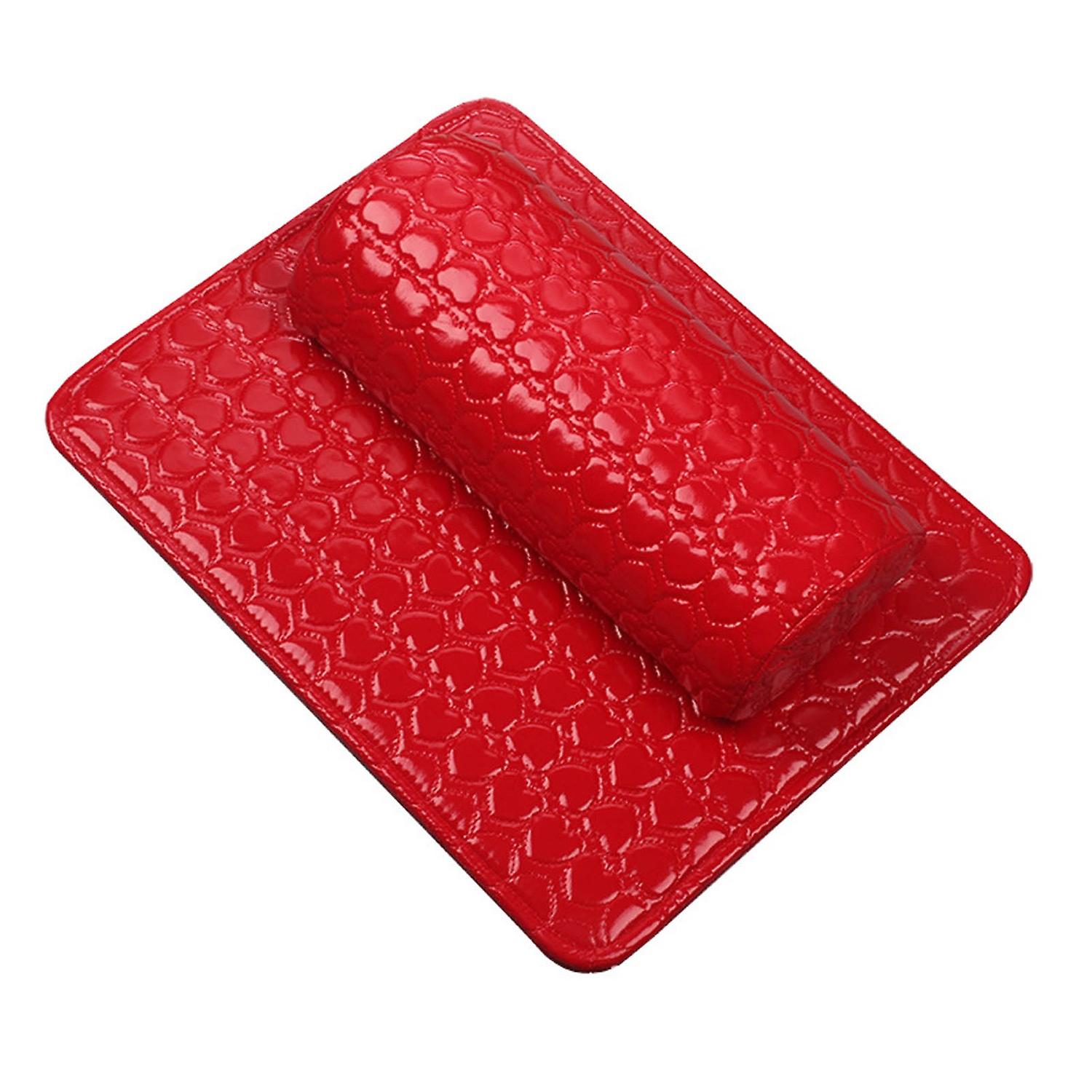 1 Ensemble Ongle Main Oreiller Confortable Facile À Nettoyer Pratique Imperméable À L’eau Manucure Art Poignet Support