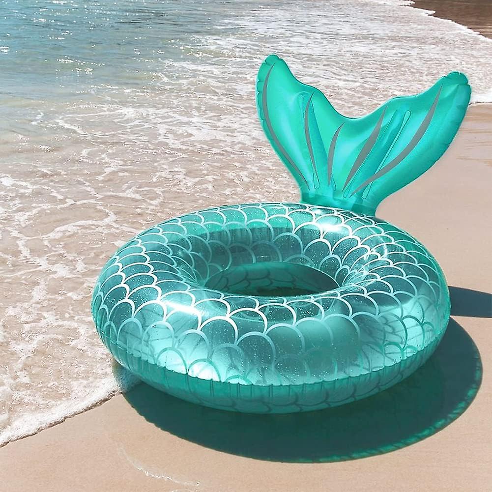 Inflatable Buoy, Durable Inflatable Round with Handle Air Mattress