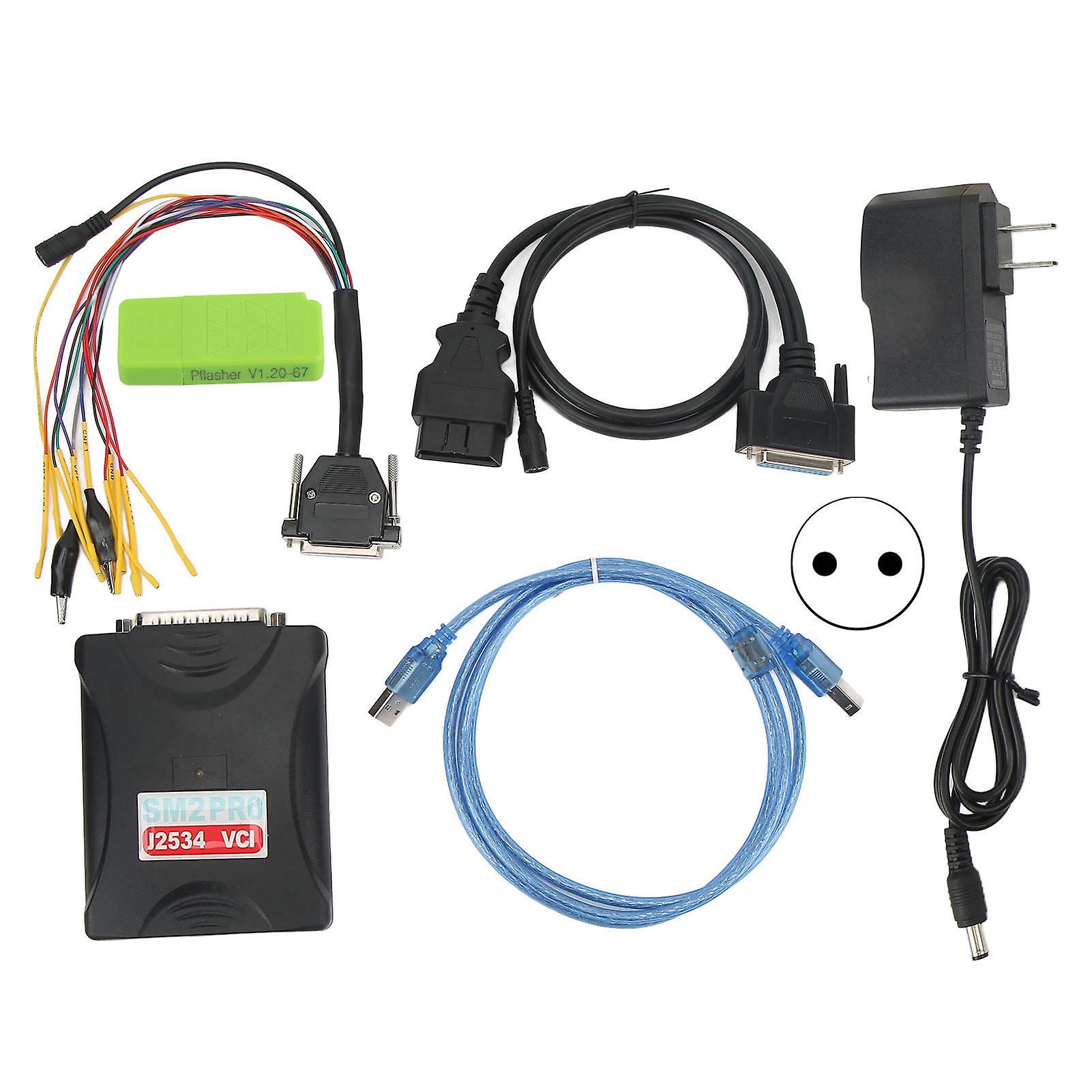 ECU Scanner Tool,For SM2 Pro J2534 Read Write ECU Tool ECU Programming Tool User-Friendly Design