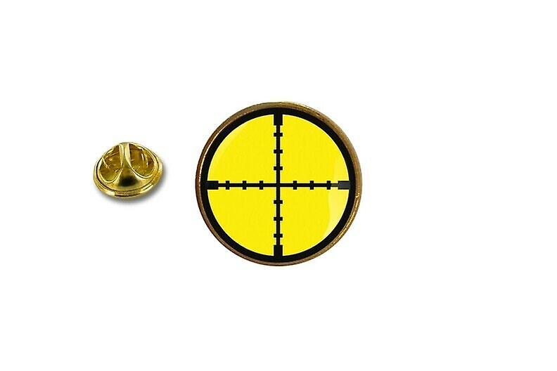 pine pine pin badge pin-apos;s metal with target butterfly clamp
