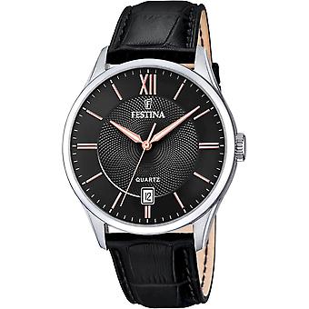 Festina - F20426/6 - Orologio - Uomo - Quarzo - Cinturino in pelle