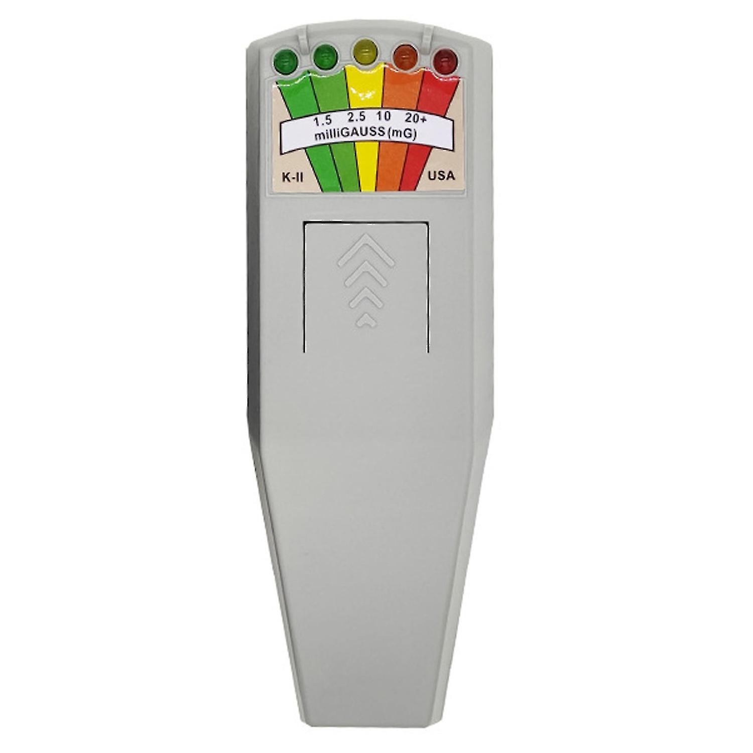 5 Led Emf Meter Magnetic Field Detector Ghost Hunting Paranormal Equipment Tester Counter