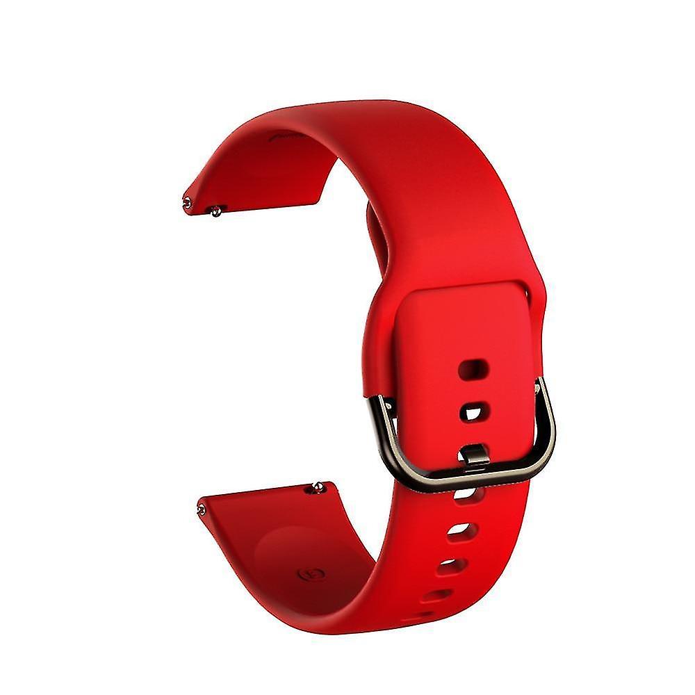 Red Silicone B Watch Soft Sport Watchb Strap Bracelet