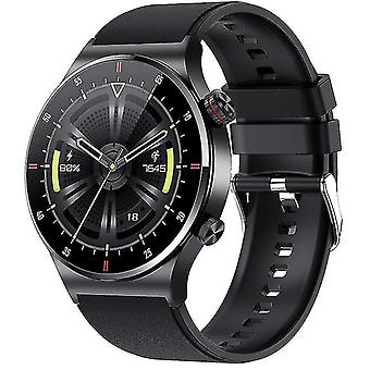 Qw33 ECG+ppg talking smart watch 2022 men's 1.28 inch ips screen waterproof sports watch health trac