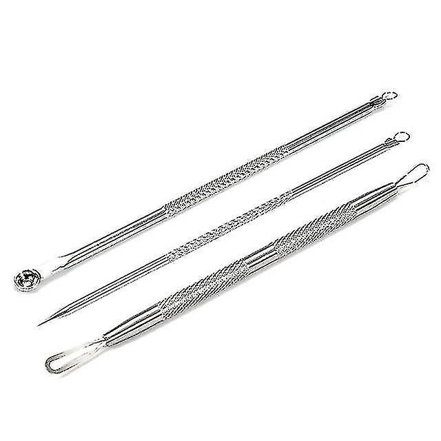 Masseurs Blackhead Acne Pimple Remover Tool - Aiguilles Facial Pore Cleaner Set