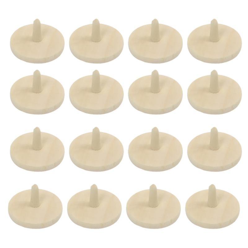 20pcs Wooden Golfs Position Markers