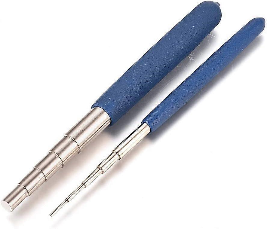 2/set binding tool blue with 10 eyelets for DIY jump ring attachment tool