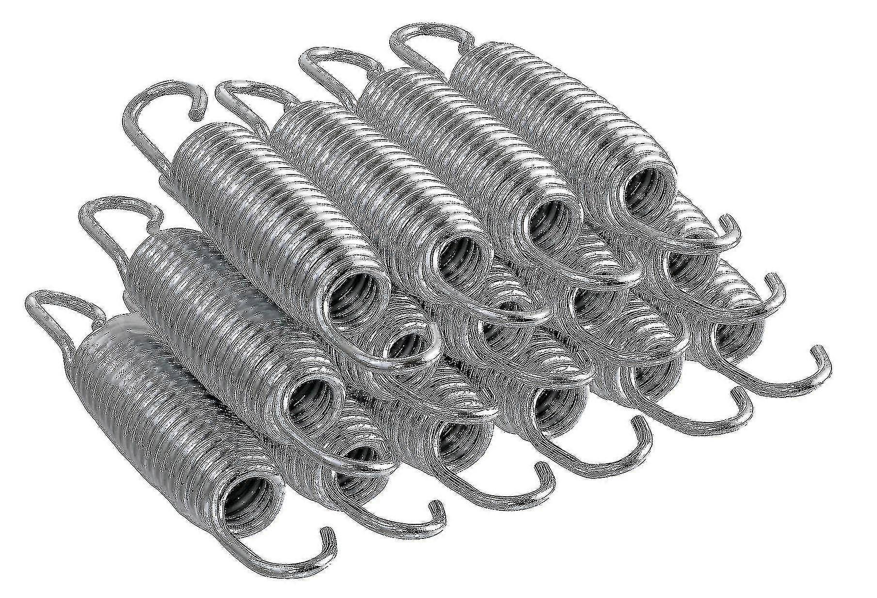 Set Of 8 Trampoline Replacement Springs, Heavy Duty Galvanized, Different Sizes