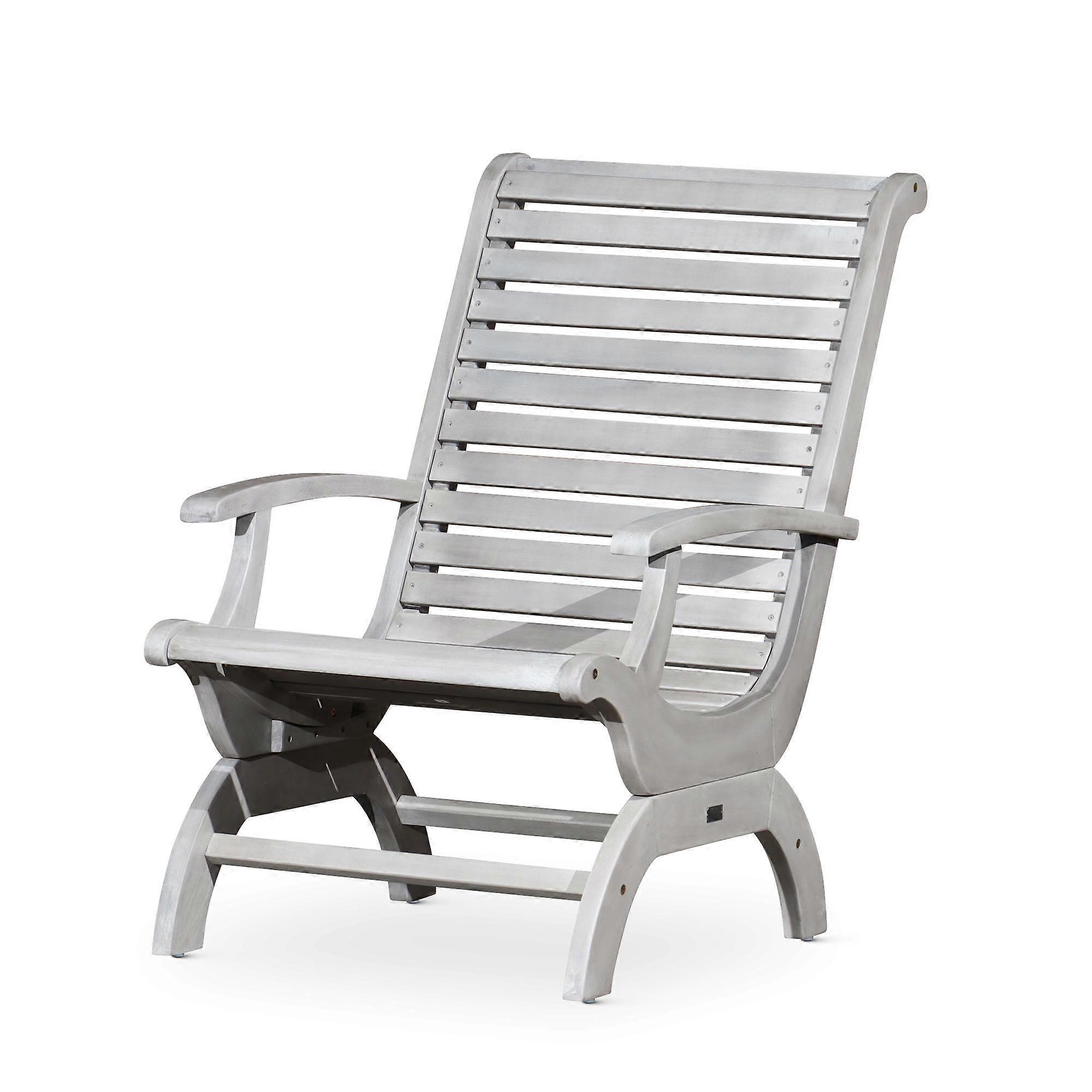 Eucalyptus Plantation Chair, Silver Gray