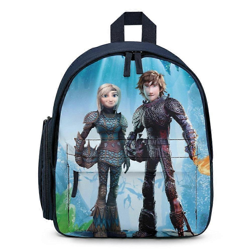 How to Train Your Dragon Kid Backpack School Bag Bookbag Daypack