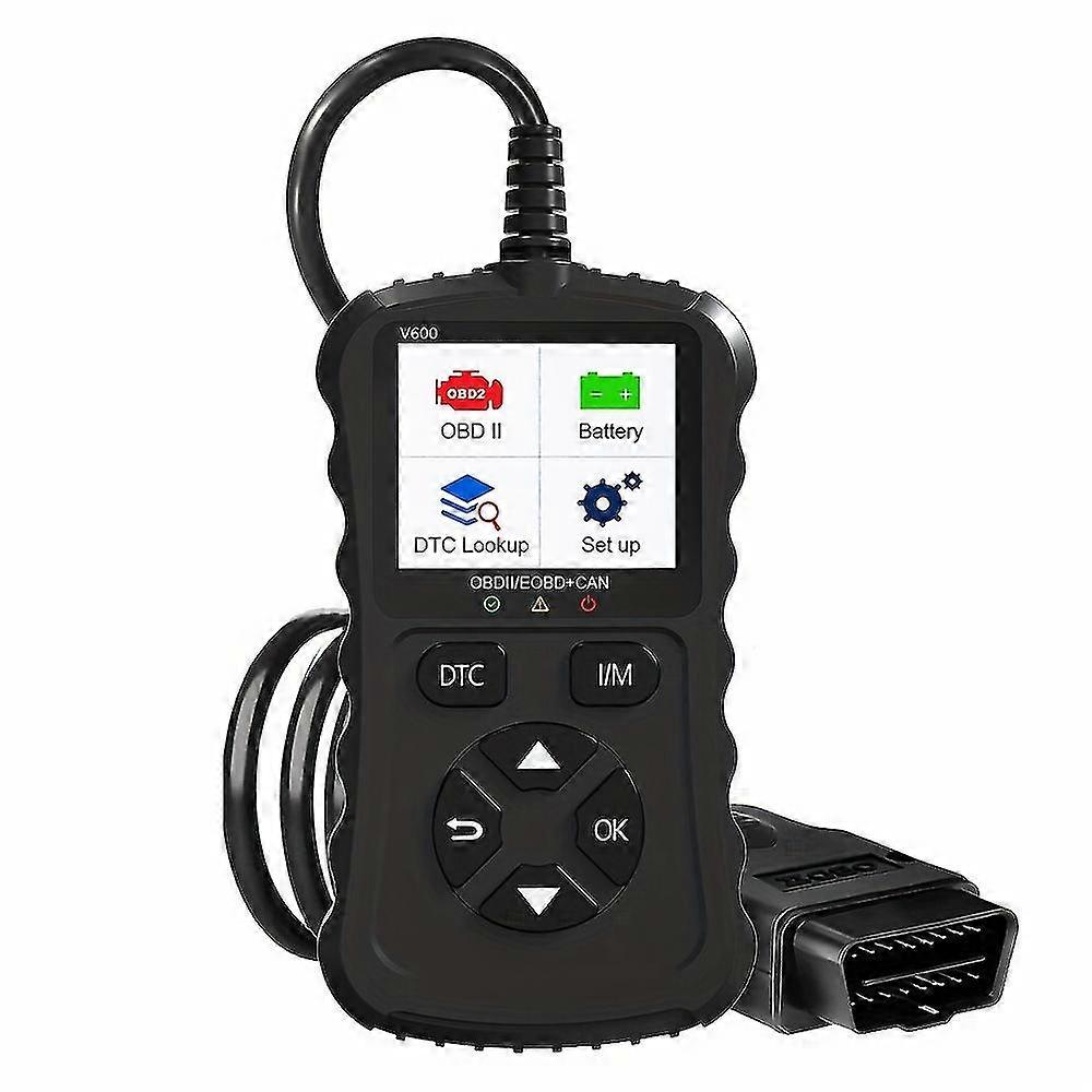 OBD2 Code Scanner, OBDII Car Code Reader Check Engine Fault Code Scanner Cranking and Charging Teste