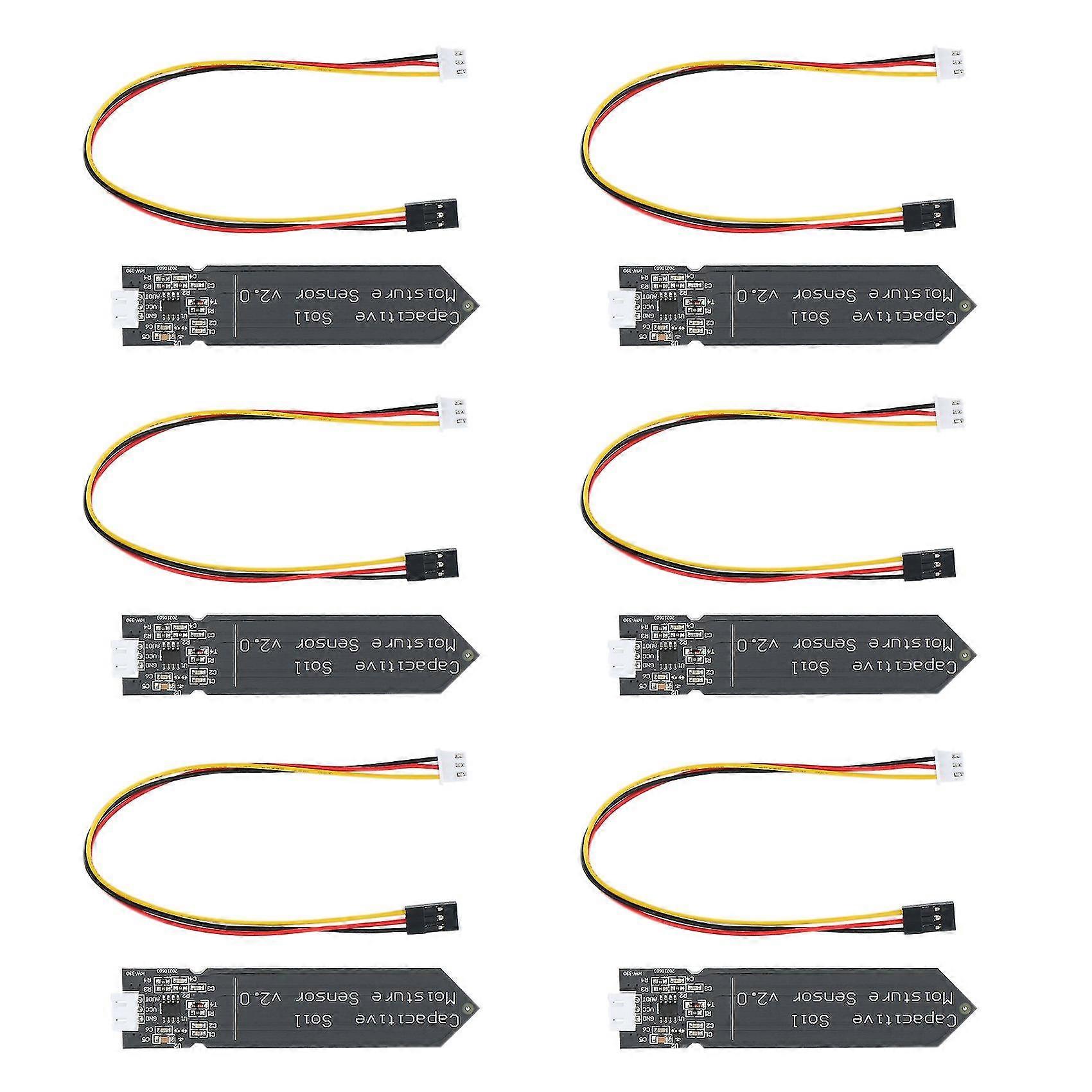 6piece Soil Moisture Sensor, Hygrometer Module V2.0