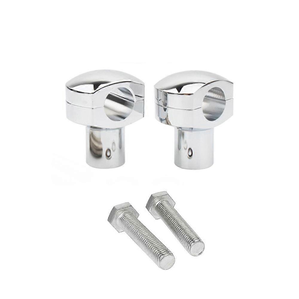 25mm Motorcycle Handlebar Clamp Riser Kit Adjustable Rise Bar Mount for Honda Suzuki Yamaha Kawasaki cruisers